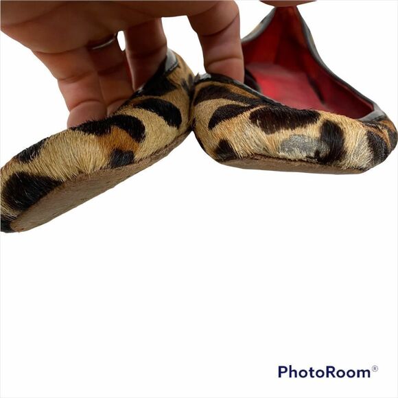 Kate Spade NY Pony Hair Leopard Print Flats 7.5‎ - Picture 5 of 13